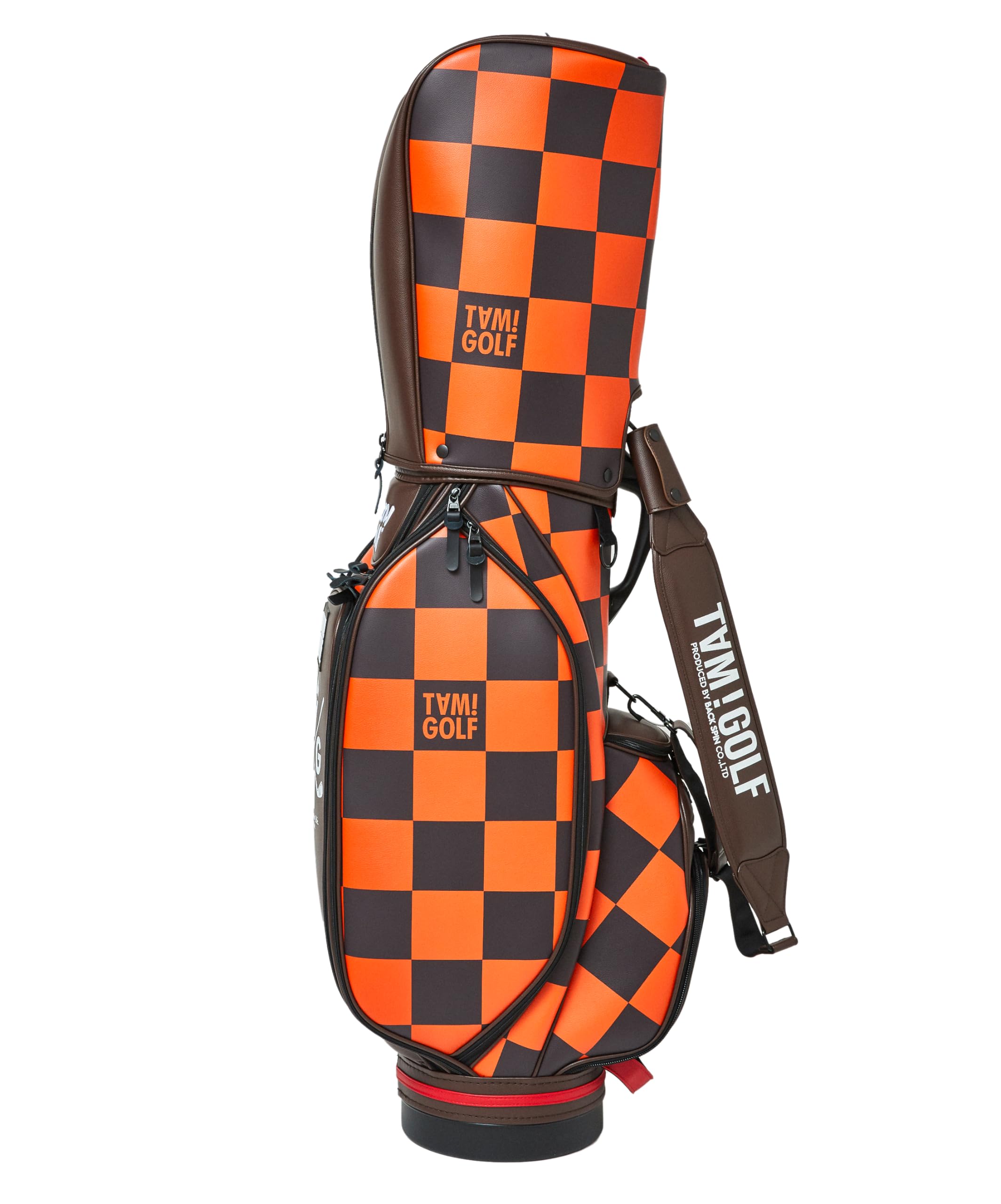 カズカズ⭐︎BEAMS GOLF チェック柄 ゴルフバッグ キャディーバッグ BEAMS GOLF チェック柄 ゴルフバッグ BEAMS GOLF チェック柄 ゴルフ